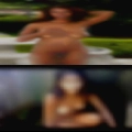 Fashion nude woman