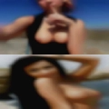 Mature woman getting
